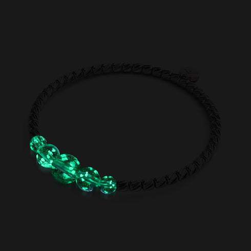 Lilas | Argent | Bracelet Cascade de Verre Luciole